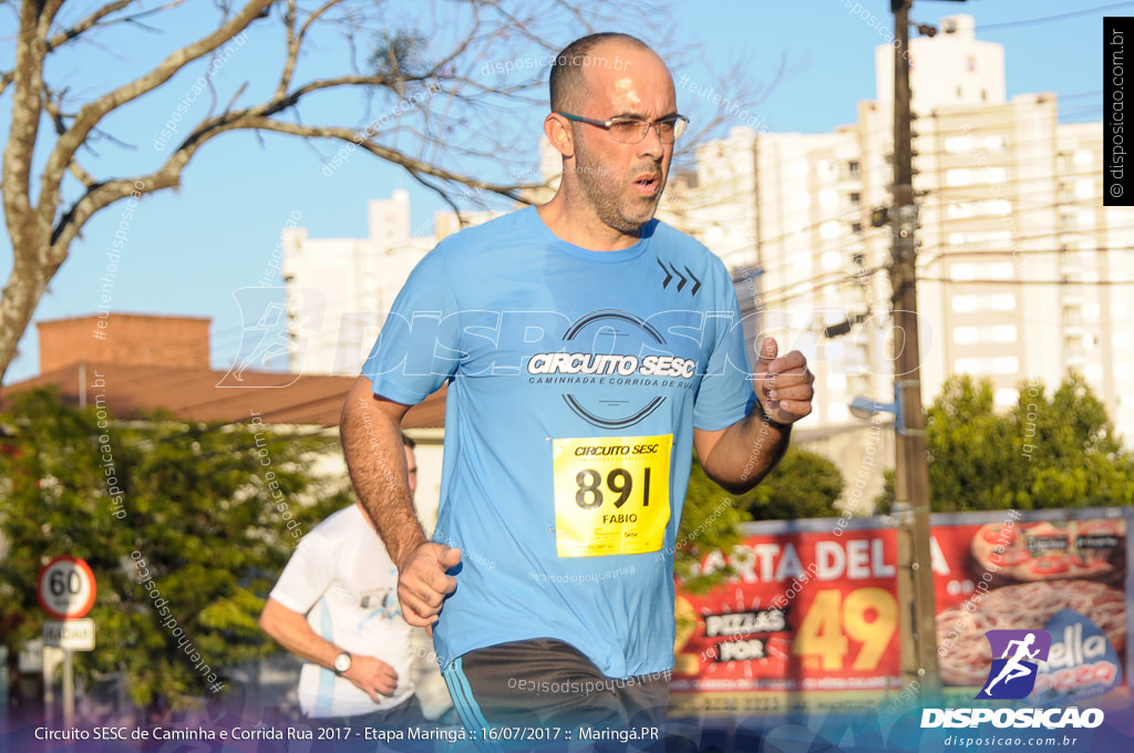 Circuito SESC de Caminhada e Corrida de Rua 2017 - Maringá