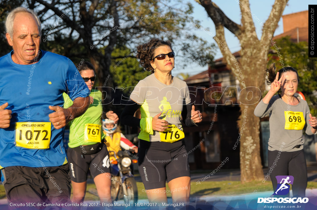 Circuito SESC de Caminhada e Corrida de Rua 2017 - Maringá