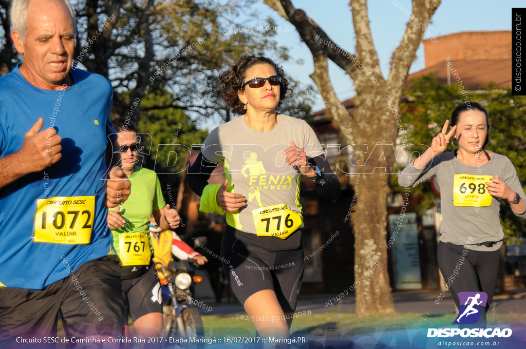 Circuito SESC de Caminhada e Corrida de Rua 2017 - Maringá