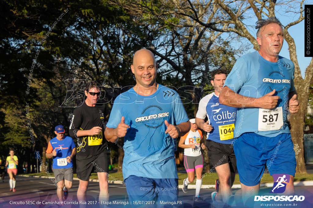 Circuito SESC de Caminhada e Corrida de Rua 2017 - Maringá