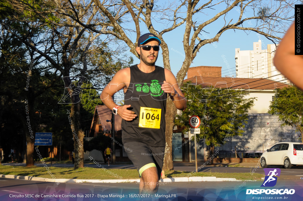 Circuito SESC de Caminhada e Corrida de Rua 2017 - Maringá