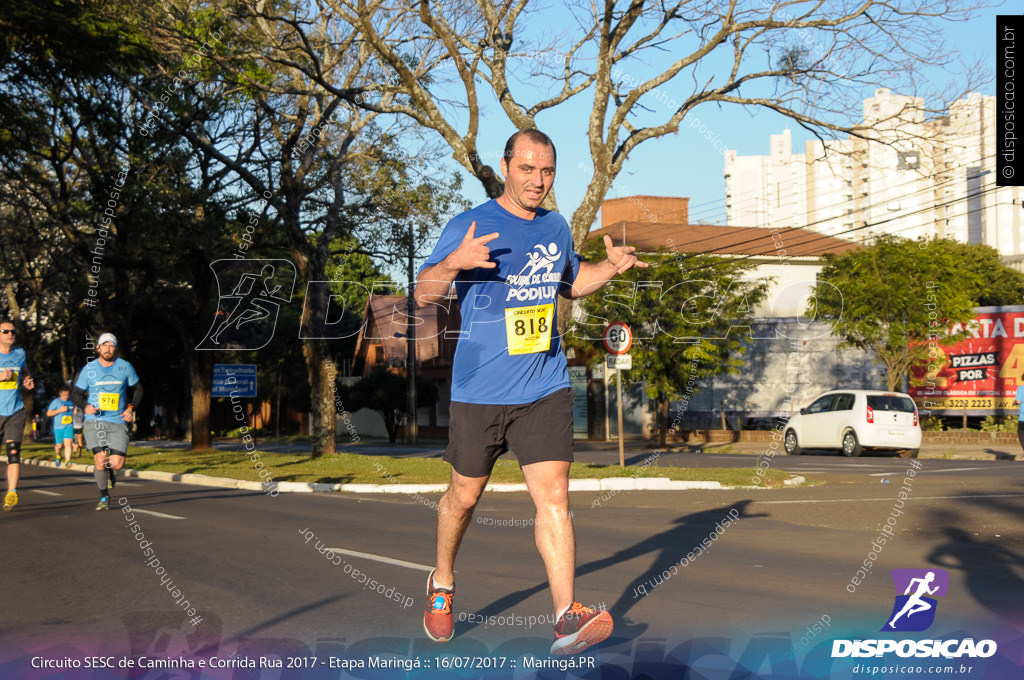 Circuito SESC de Caminhada e Corrida de Rua 2017 - Maringá