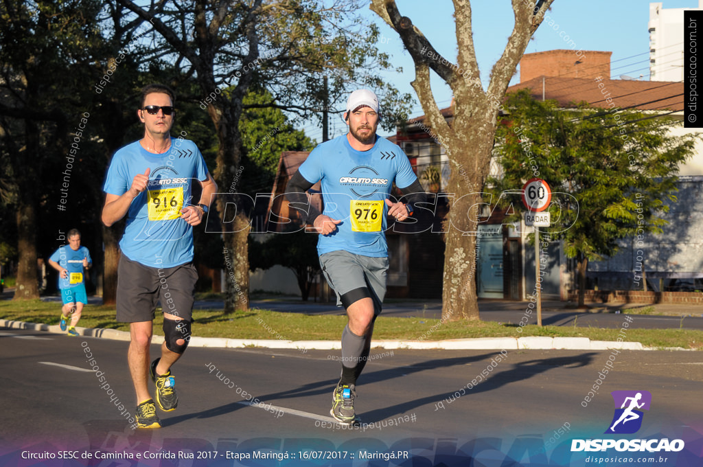 Circuito SESC de Caminhada e Corrida de Rua 2017 - Maringá