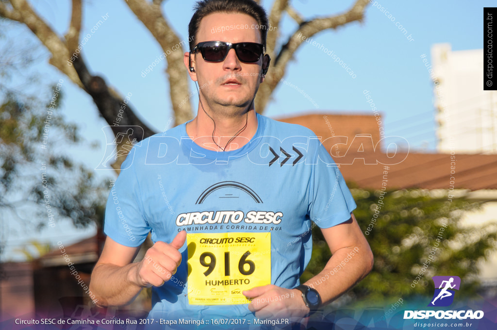 Circuito SESC de Caminhada e Corrida de Rua 2017 - Maringá