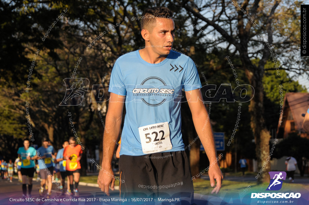 Circuito SESC de Caminhada e Corrida de Rua 2017 - Maringá