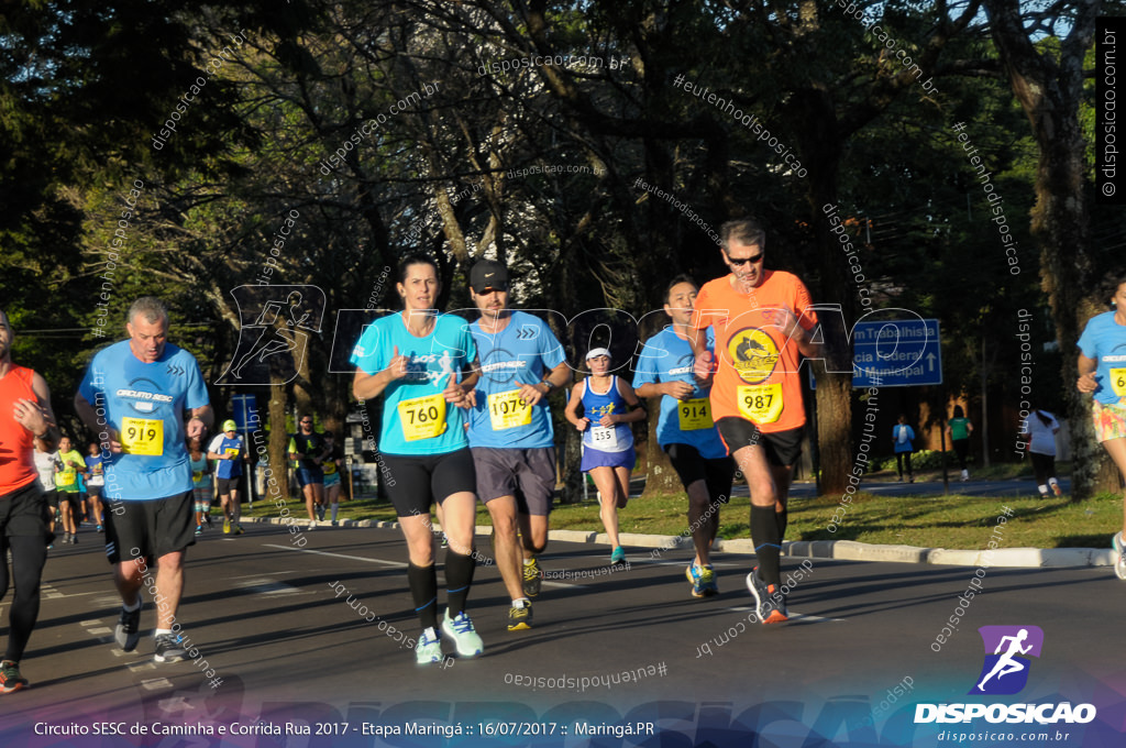 Circuito SESC de Caminhada e Corrida de Rua 2017 - Maringá