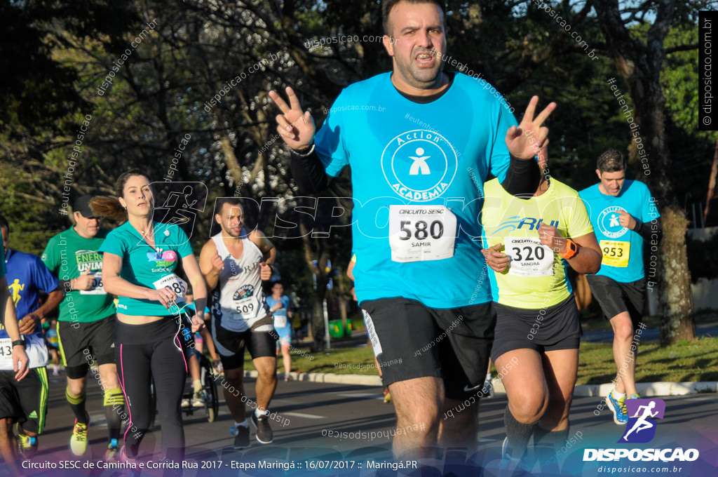 Circuito SESC de Caminhada e Corrida de Rua 2017 - Maringá