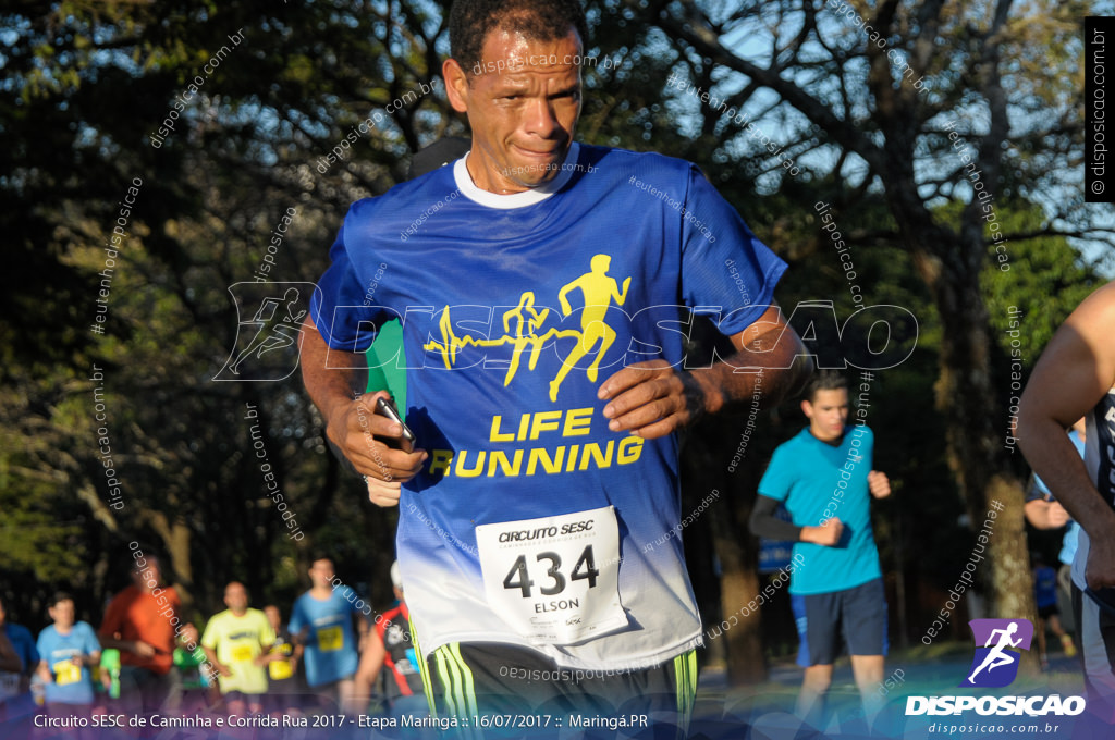 Circuito SESC de Caminhada e Corrida de Rua 2017 - Maringá