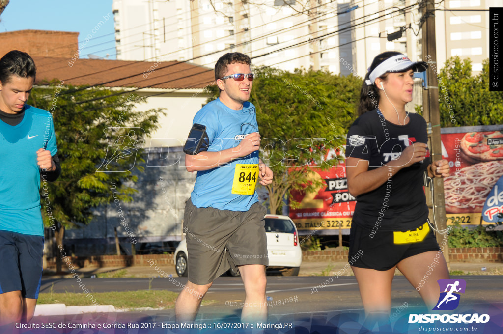 Circuito SESC de Caminhada e Corrida de Rua 2017 - Maringá