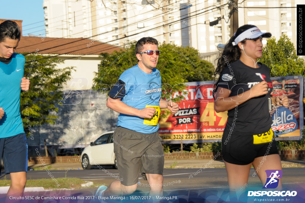 Circuito SESC de Caminhada e Corrida de Rua 2017 - Maringá