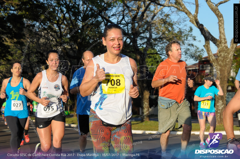 Circuito SESC de Caminhada e Corrida de Rua 2017 - Maringá