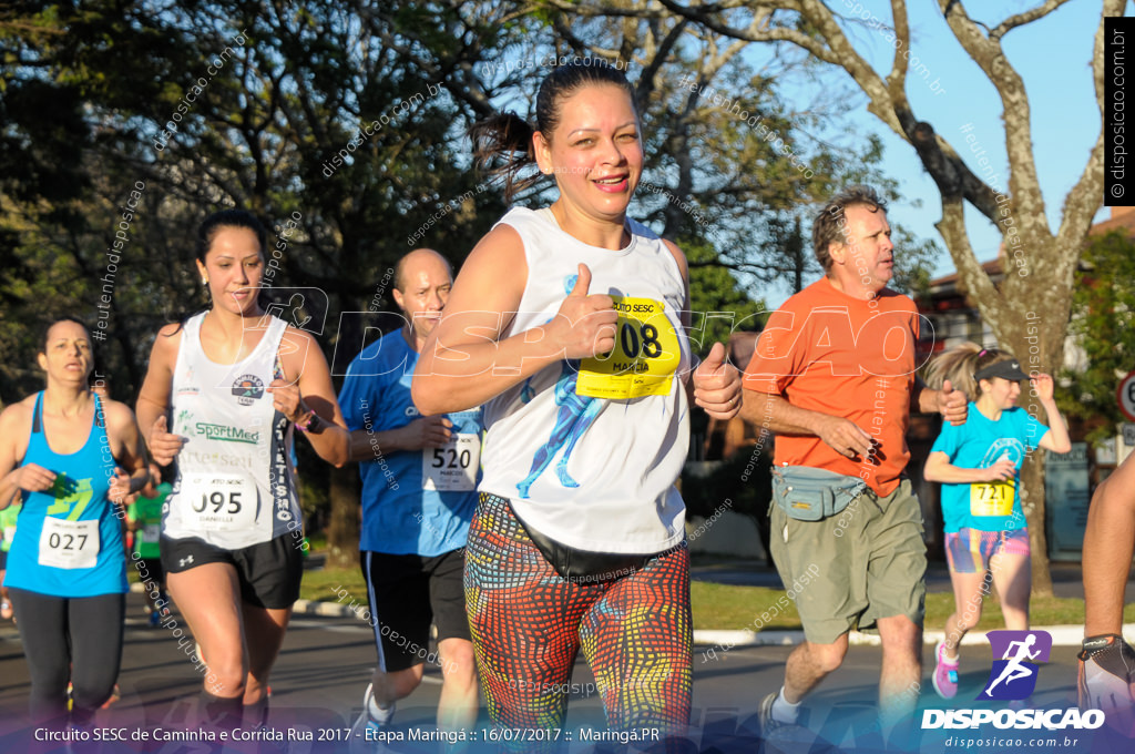 Circuito SESC de Caminhada e Corrida de Rua 2017 - Maringá