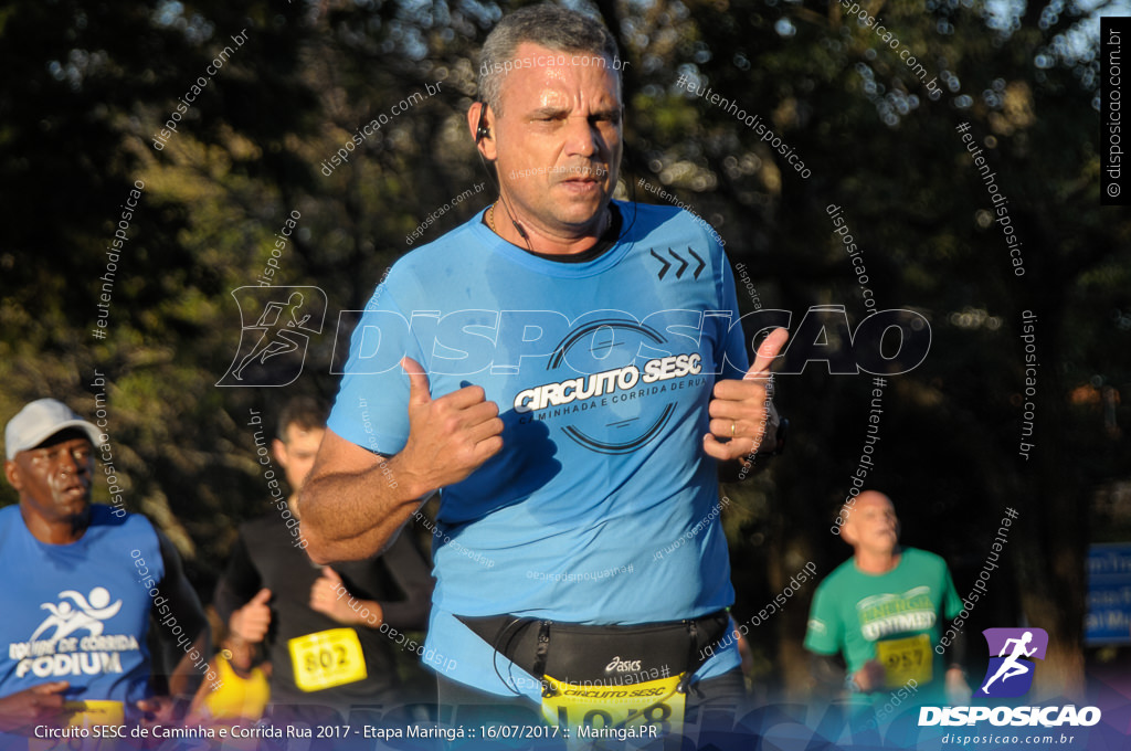 Circuito SESC de Caminhada e Corrida de Rua 2017 - Maringá