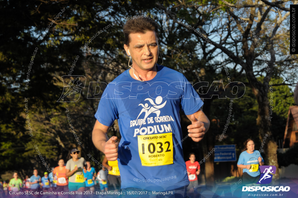 Circuito SESC de Caminhada e Corrida de Rua 2017 - Maringá