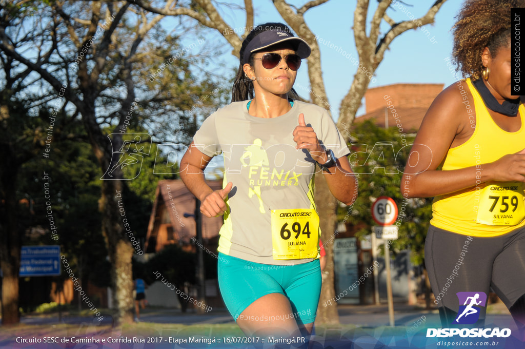 Circuito SESC de Caminhada e Corrida de Rua 2017 - Maringá