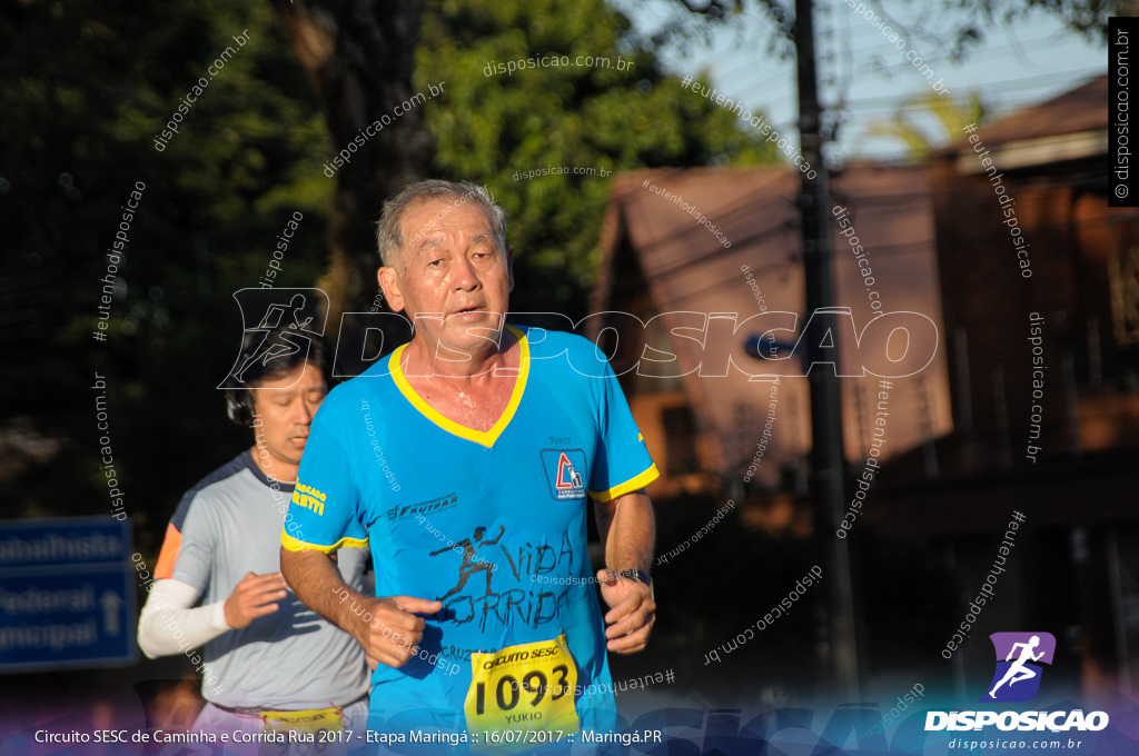 Circuito SESC de Caminhada e Corrida de Rua 2017 - Maringá