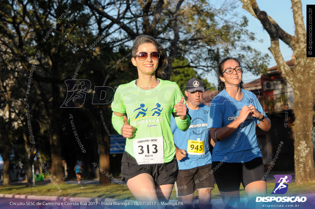 Circuito SESC de Caminhada e Corrida de Rua 2017 - Maringá