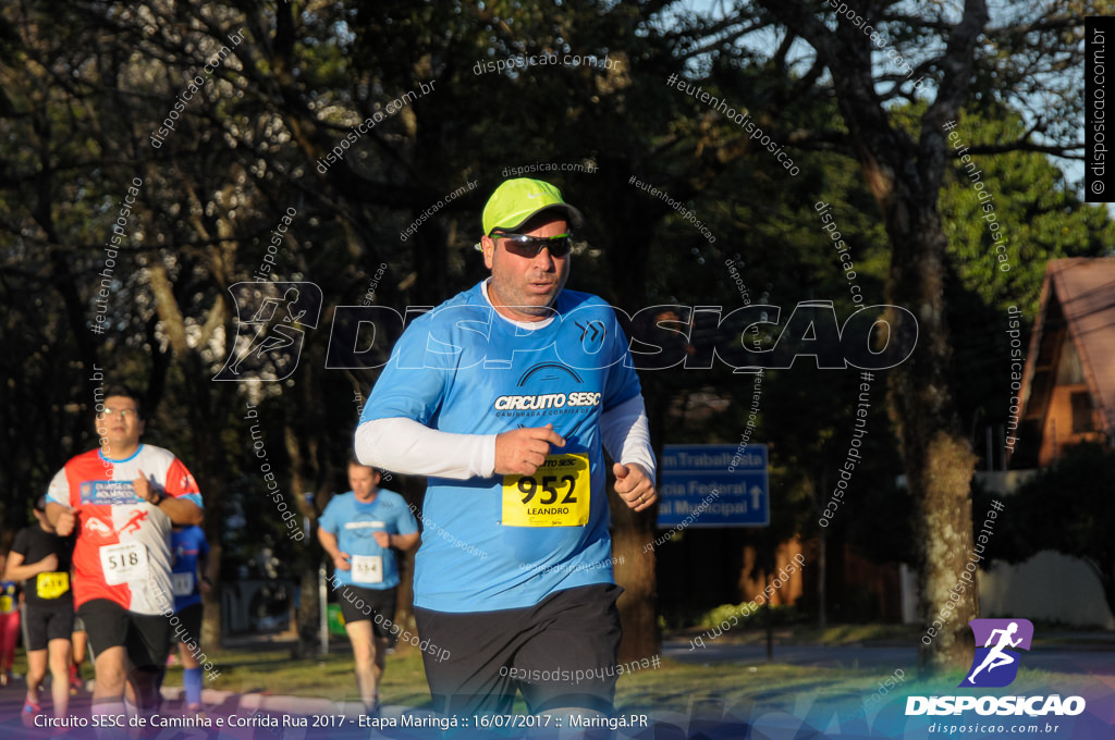 Circuito SESC de Caminhada e Corrida de Rua 2017 - Maringá