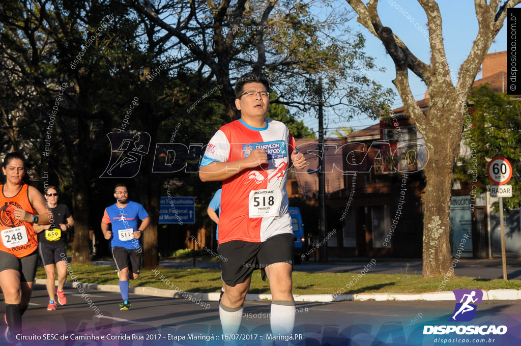 Circuito SESC de Caminhada e Corrida de Rua 2017 - Maringá