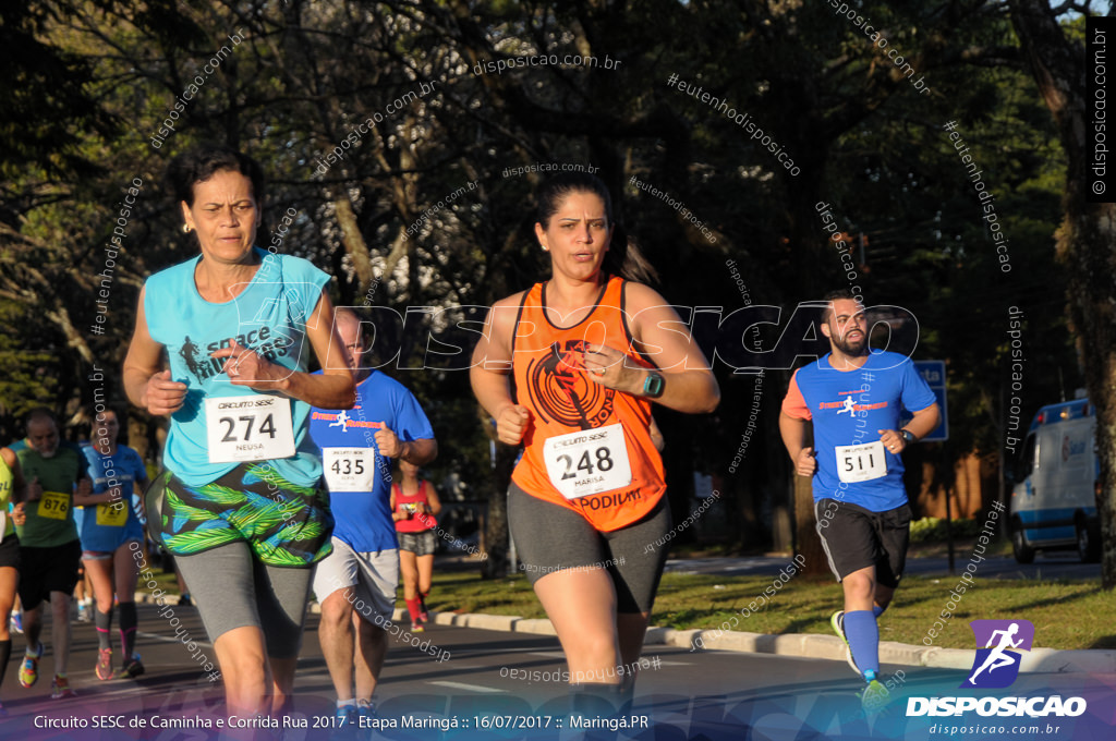 Circuito SESC de Caminhada e Corrida de Rua 2017 - Maringá