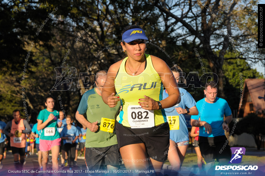 Circuito SESC de Caminhada e Corrida de Rua 2017 - Maringá