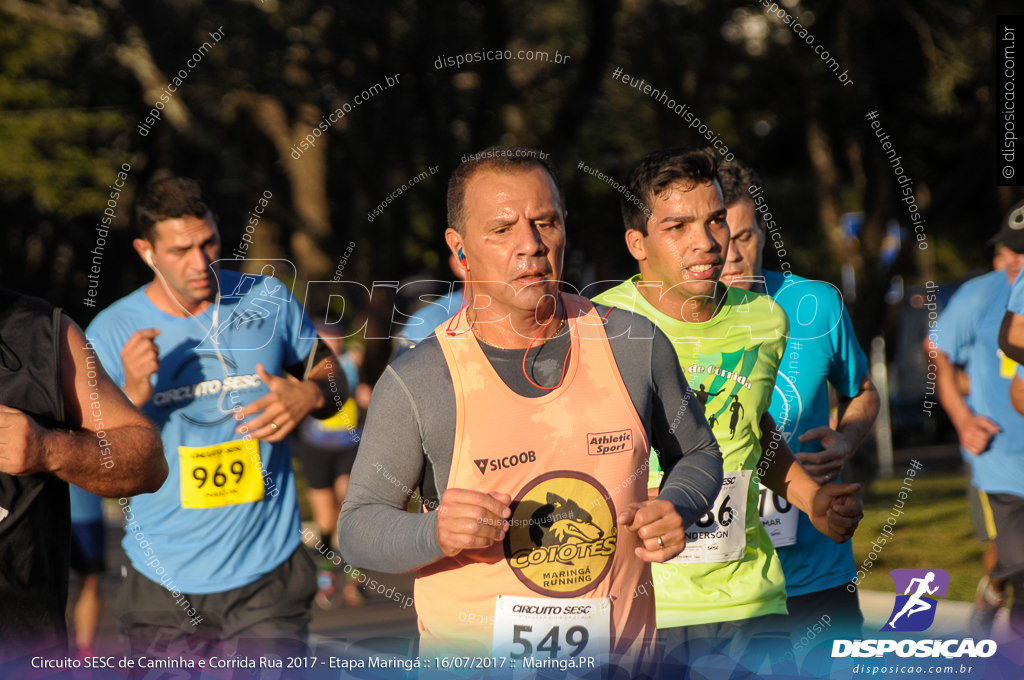 Circuito SESC de Caminhada e Corrida de Rua 2017 - Maringá