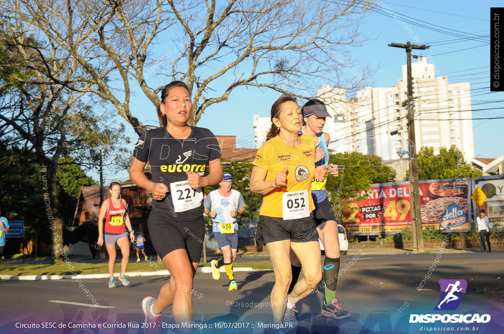 Circuito SESC de Caminhada e Corrida de Rua 2017 - Maringá