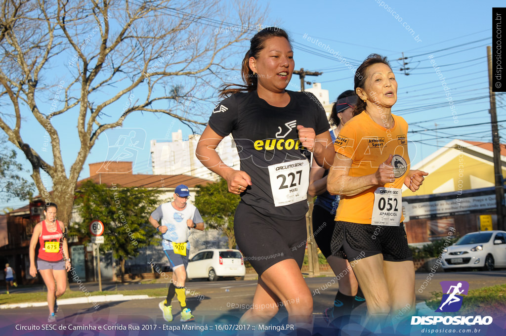 Circuito SESC de Caminhada e Corrida de Rua 2017 - Maringá