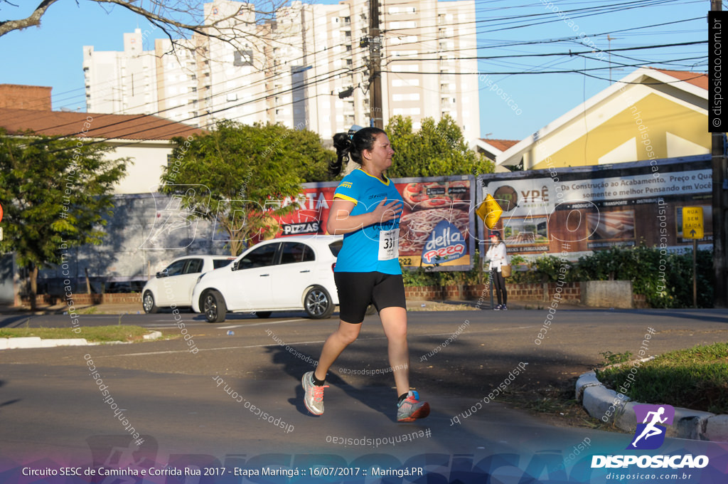 Circuito SESC de Caminhada e Corrida de Rua 2017 - Maringá