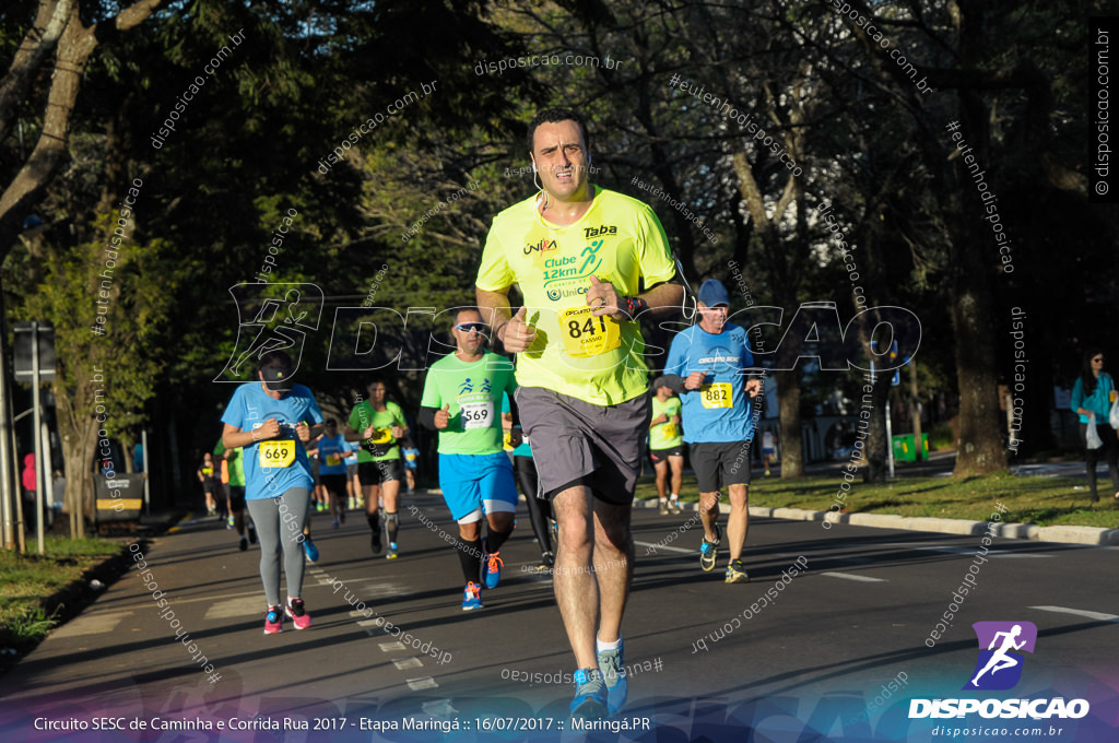 Circuito SESC de Caminhada e Corrida de Rua 2017 - Maringá