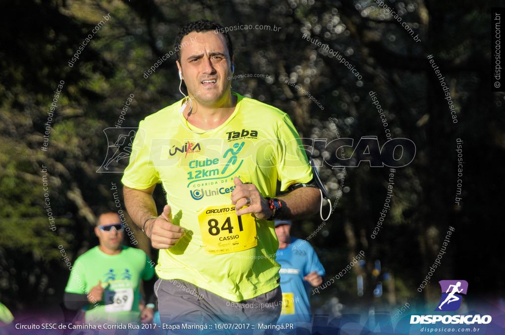 Circuito SESC de Caminhada e Corrida de Rua 2017 - Maringá