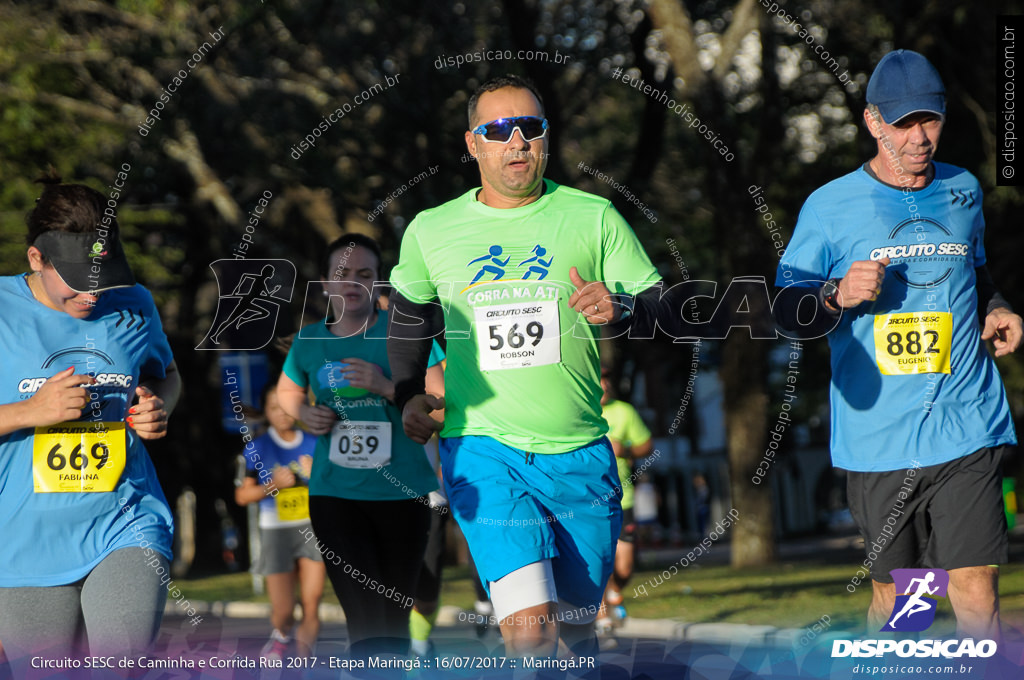 Circuito SESC de Caminhada e Corrida de Rua 2017 - Maringá