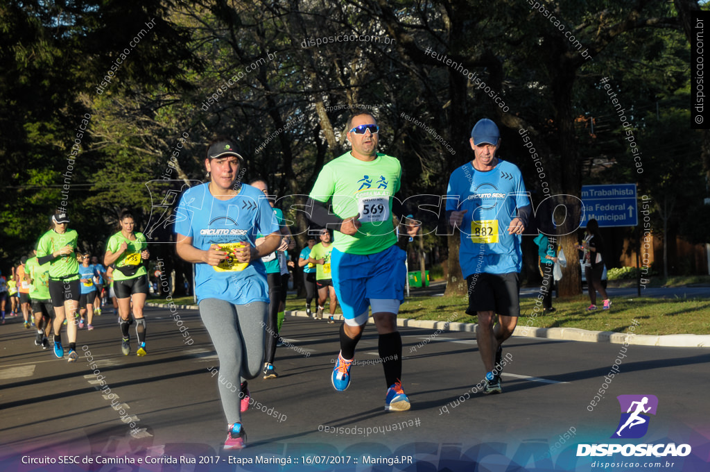 Circuito SESC de Caminhada e Corrida de Rua 2017 - Maringá