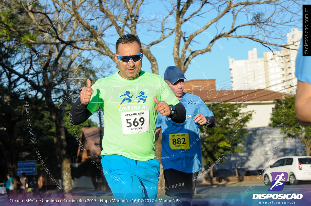 Circuito SESC de Caminhada e Corrida de Rua 2017 - Maringá