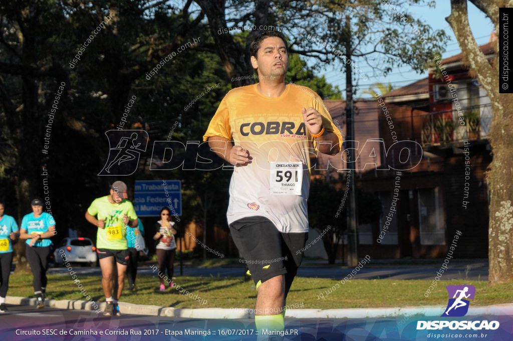 Circuito SESC de Caminhada e Corrida de Rua 2017 - Maringá