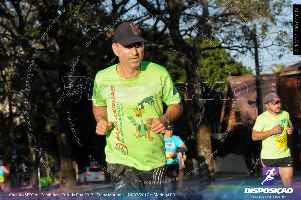 Circuito SESC de Caminhada e Corrida de Rua 2017 - Maringá