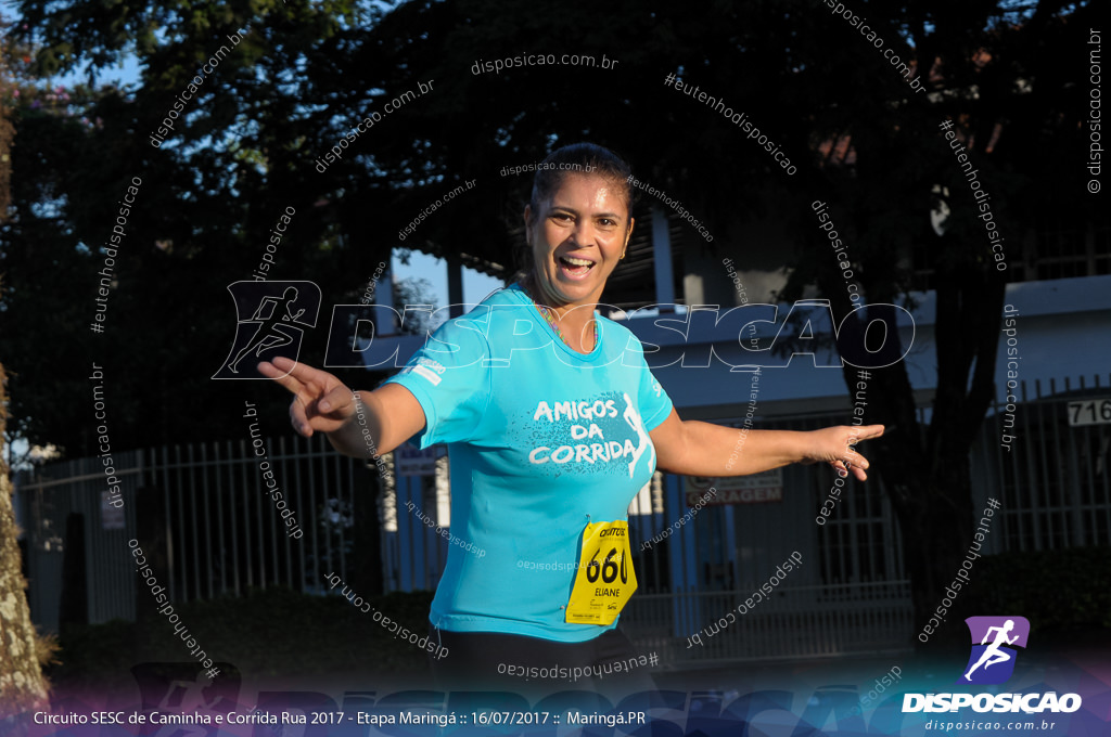 Circuito SESC de Caminhada e Corrida de Rua 2017 - Maringá