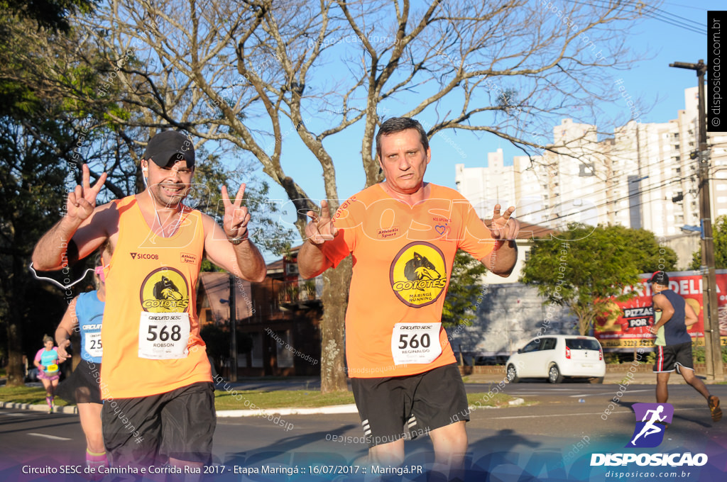 Circuito SESC de Caminhada e Corrida de Rua 2017 - Maringá