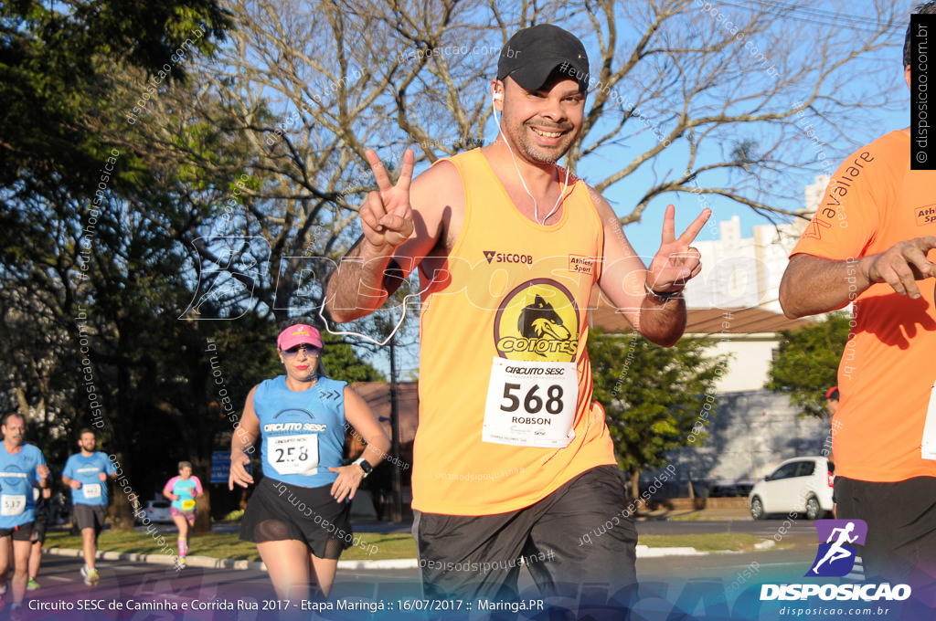 Circuito SESC de Caminhada e Corrida de Rua 2017 - Maringá