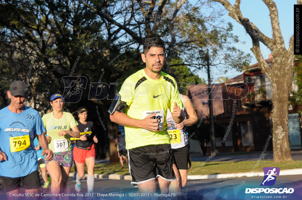 Circuito SESC de Caminhada e Corrida de Rua 2017 - Maringá