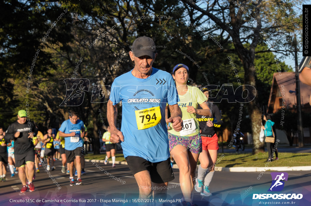 Circuito SESC de Caminhada e Corrida de Rua 2017 - Maringá