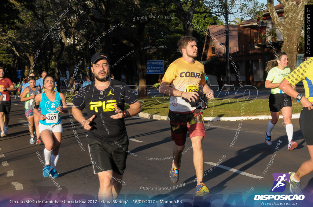 Circuito SESC de Caminhada e Corrida de Rua 2017 - Maringá