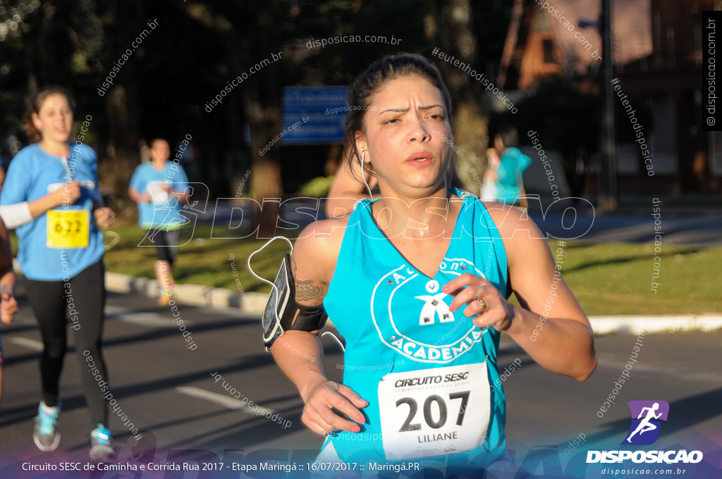 Circuito SESC de Caminhada e Corrida de Rua 2017 - Maringá