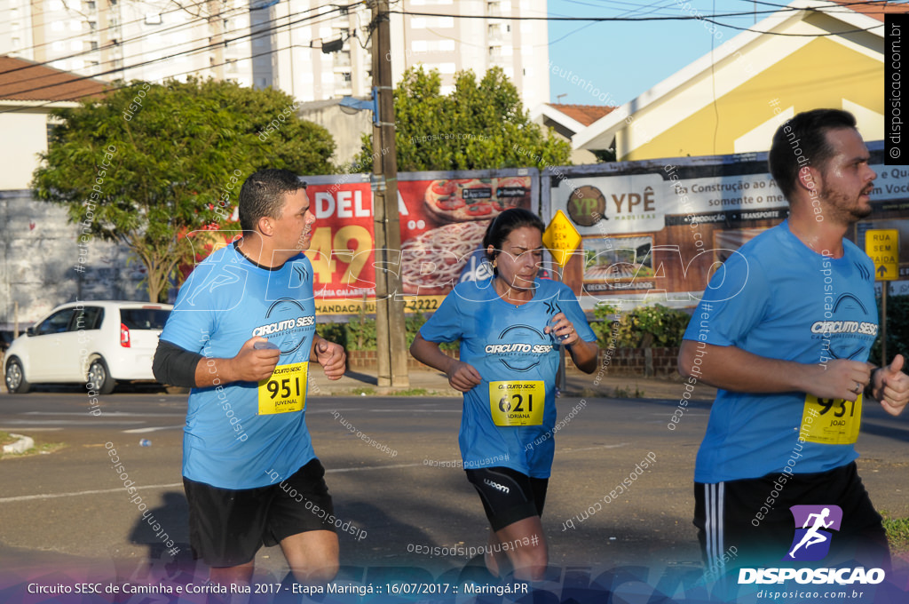 Circuito SESC de Caminhada e Corrida de Rua 2017 - Maringá