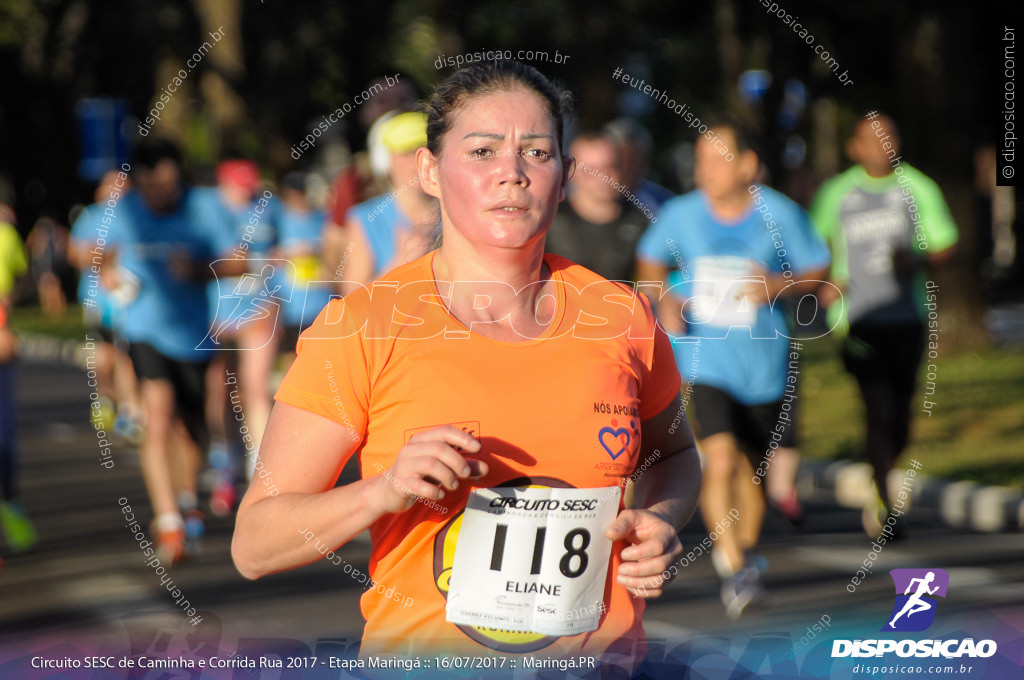 Circuito SESC de Caminhada e Corrida de Rua 2017 - Maringá