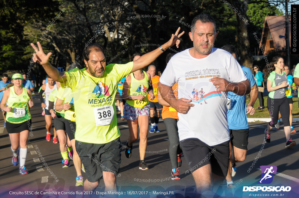 Circuito SESC de Caminhada e Corrida de Rua 2017 - Maringá