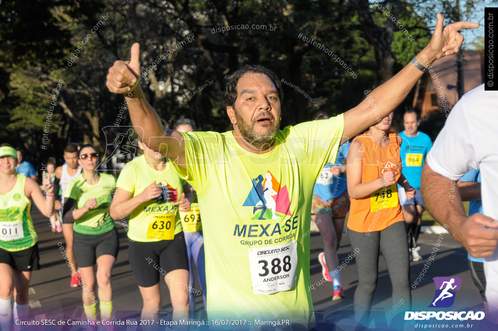 Circuito SESC de Caminhada e Corrida de Rua 2017 - Maringá