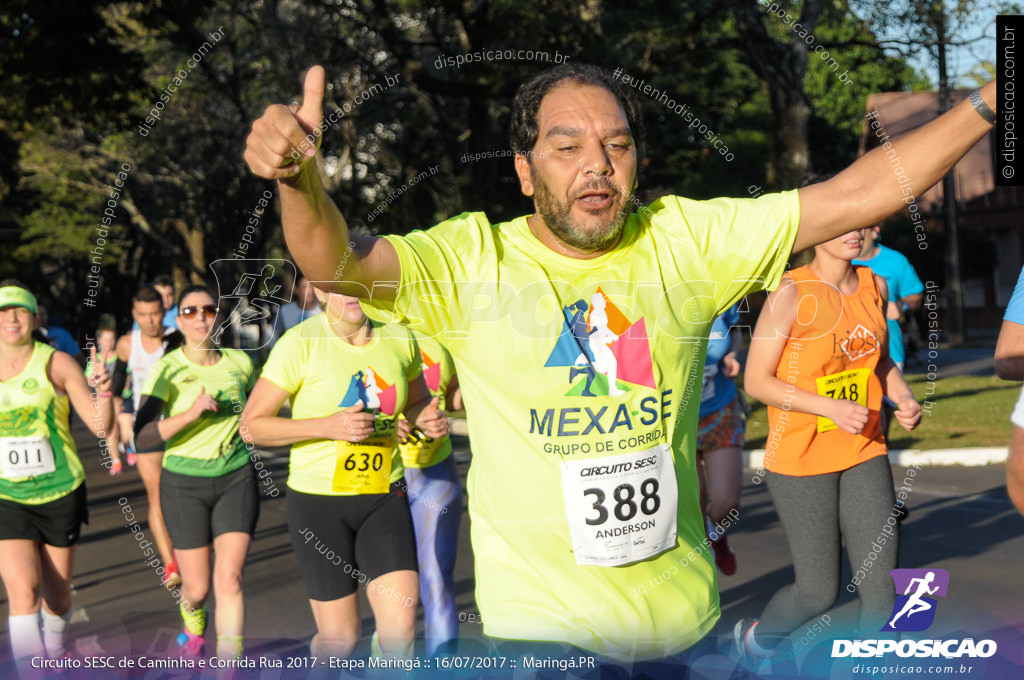 Circuito SESC de Caminhada e Corrida de Rua 2017 - Maringá