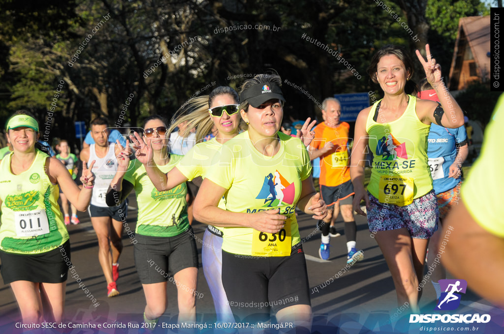 Circuito SESC de Caminhada e Corrida de Rua 2017 - Maringá