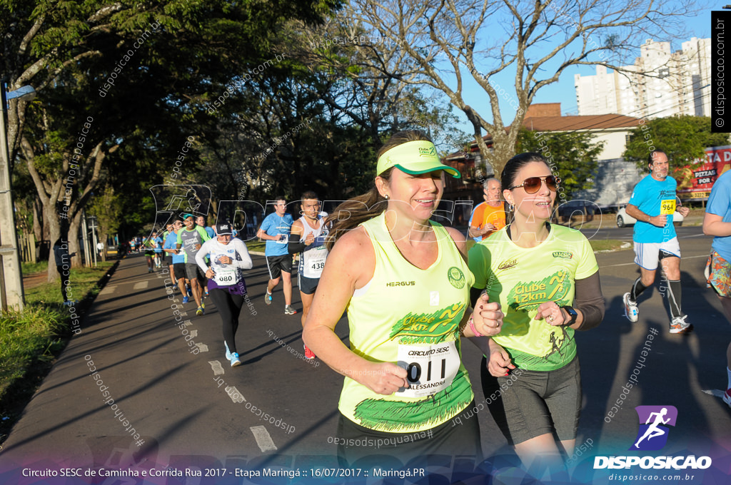 Circuito SESC de Caminhada e Corrida de Rua 2017 - Maringá